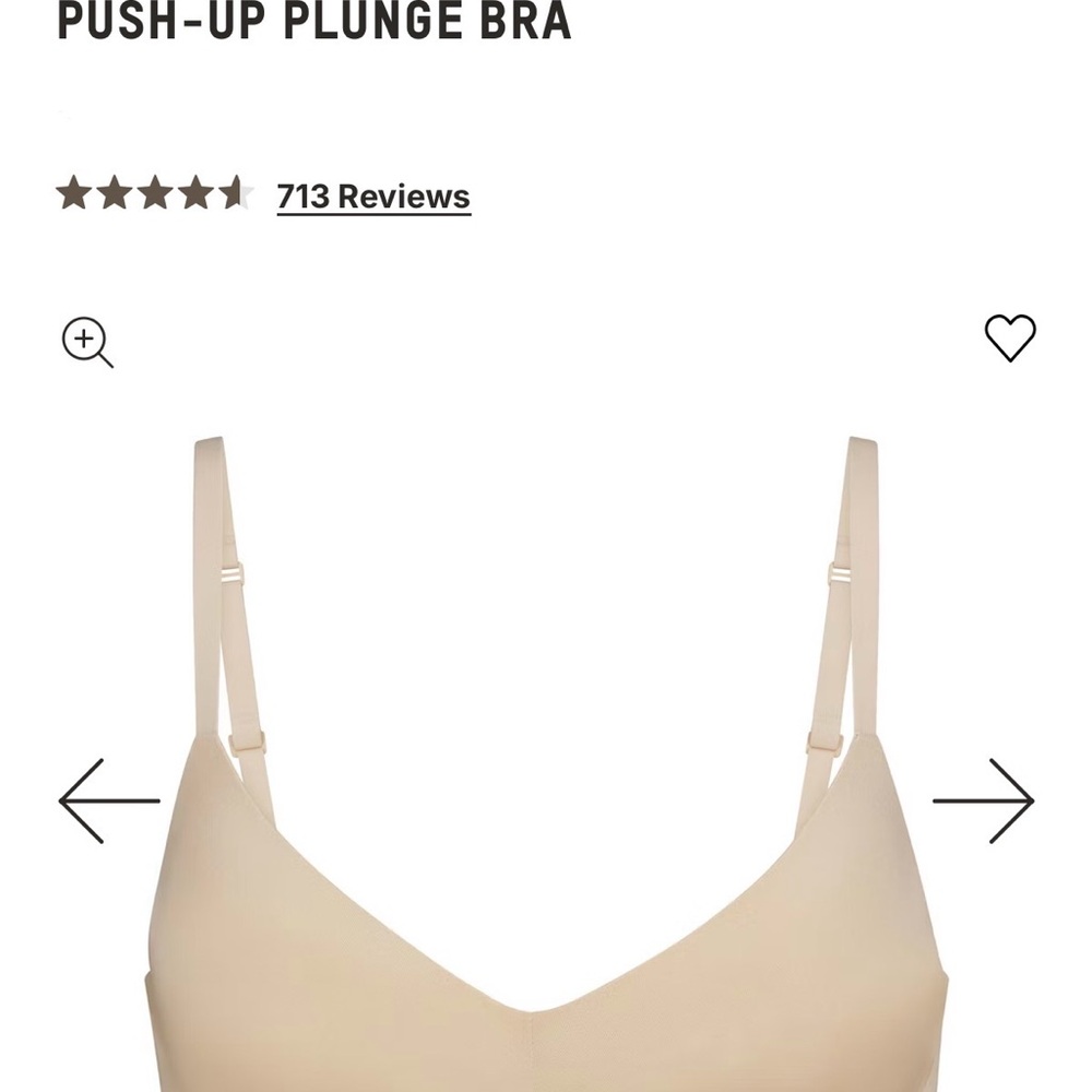 Skims wireless form Push-Up Plunge Bra - Sand - 32 D